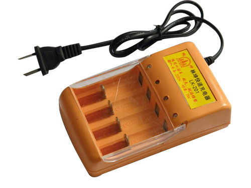 Battery Charger - Compact Double Insulated Design | Supports 1 to 4 Batteries Simultaneously, Reverse Battery Protection, Swing Type Electrode Plate