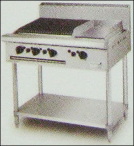 Ss Combination Char Broiler-Griddle