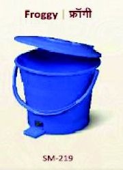 Blue Color Dustbin