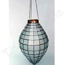 Designer Glass Hanging Lantern