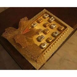 Golden Chocolate Tray