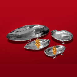 Silver Plated Sea Shells