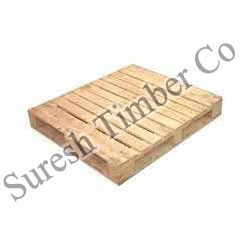 Four Way Double Deck Wooden Pallet