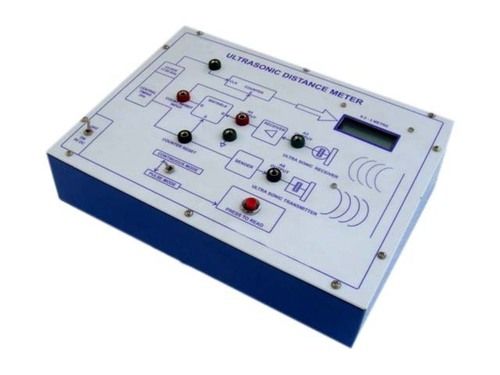 Ultrasonic Digital Distance Meter - 0.3m to 3m Measurement Range | High-Quality Ultrasonic Transmitter, Receiver, 3.5 Digit LCD Display, Educational Value for Science and Engineering Students