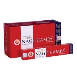 Golden Nag Champa Incense Sticks