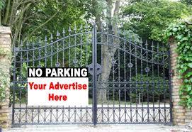 No Parking Boards Printing Service By Yellowfish Ooh Branding