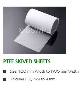 Ptfe Skived Sheet