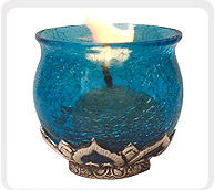 Shell Tea Light Candle