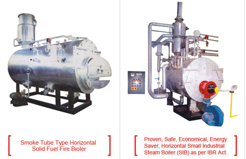 Smoke Tube Type Horizontal Steam Boiler