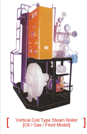 coil type steam boilers