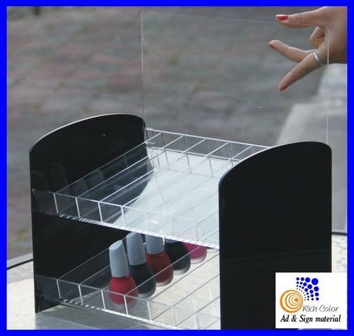 Acrylic Display Stand - High Transparency PMMA, Customized Sizes and Colors | Engraving, Silk-Printing, and Hot Bending Techniques