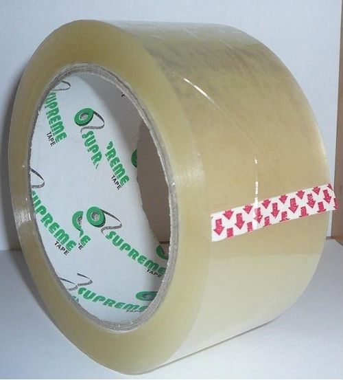 BOPP Adhesive Tape - BOPP Film, 40-52 Micron Thickness, 12mm to 72mm Width, 200m to 1000m Length | High Adhesion, High Tensile Strength, Ideal for Packing and Sealing