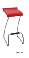 Red Color Bar Chair