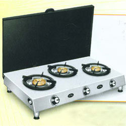 Three Burner Triangular With Ms Top Cover