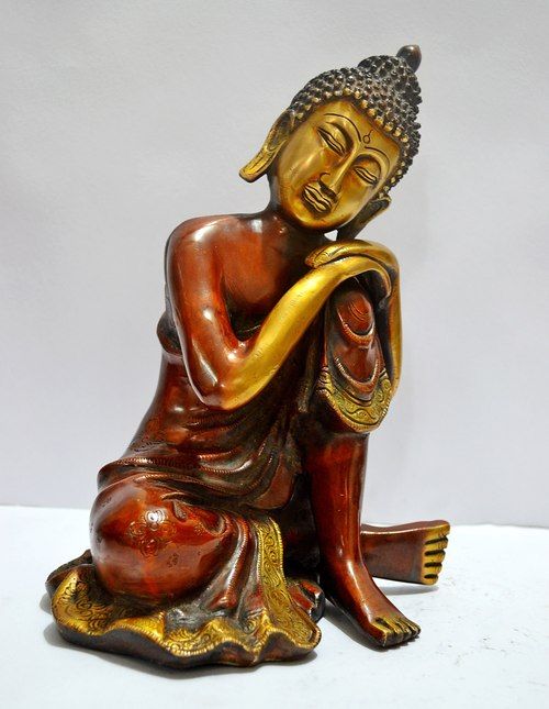 Large Tibetan Sleeping Buddha Statue