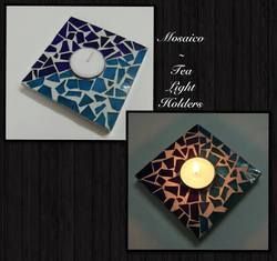 Mosaic Candle Holder