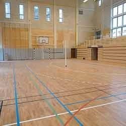 Multipurpose Wooden Court