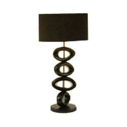 Hoop Black Table Lamp