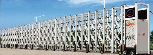 Retractable Automation Gate - High Tensile Strength, Durable and Low Maintenance with 24x7 Service