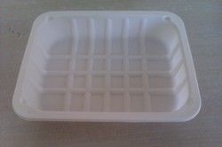 Biodegradable Rectangular 7 Inch Tray