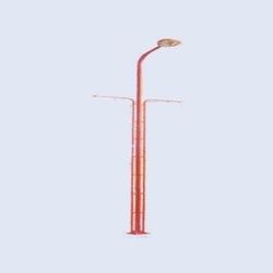 Galvanized Street Light Pole