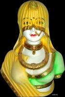 Marble Rajasthani Lay Statue