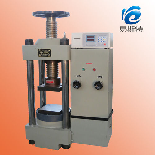 Digital Compression Testing Machine - High Precision Motor-Driven Design | Adjustable Test Space, Suitable for Concrete and Metal Applications