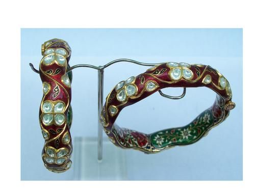 Kundan Meena Bangles