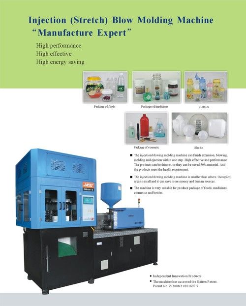 Single Stage Injection Blow Molding Machine (Isb800-3)