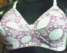 Ladies Printed Hosiery Bra