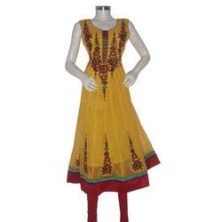 सिल्क नेट कुर्टीज़