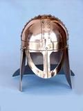 Roman Helmet - Premium Steel, Adjustable Fit, Elegant Classic Design, Authentic Roman Aesthetic