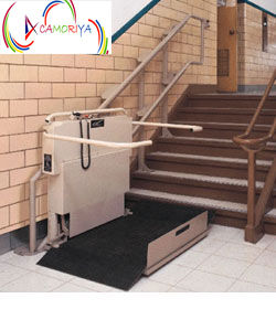 Wheelchair Lift - High Capacity 220/340 Kgs | Inclined and Vertical Platform, Battery Backup, Robust Design