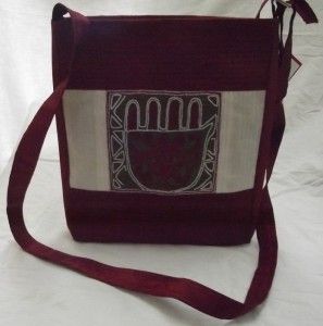 Hand Of Fatima Embroidered Bag (IH-01)