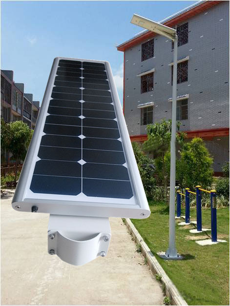 Red Ip65 Waterproof 25W Integrated Solar Light