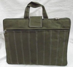 Laptop Bag In Suede Fabric