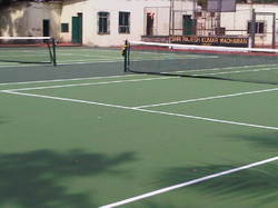 tennis court flooring