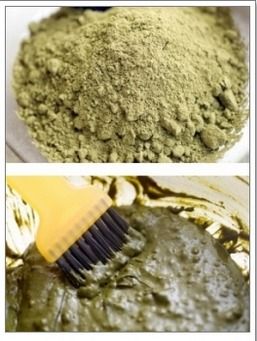 pure henna powder