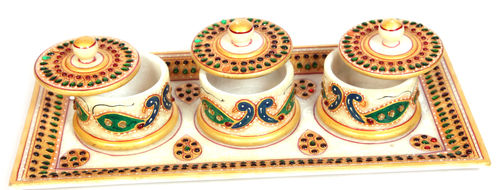 Marble Serving Tray With Lid (AI-01)