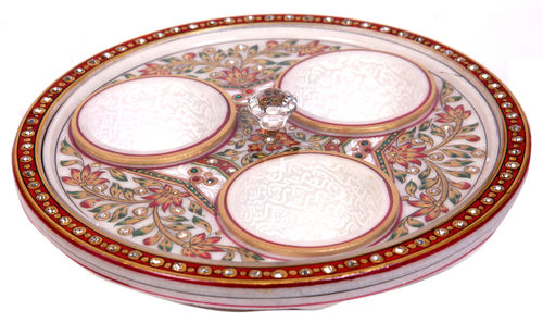 Marble Serving Tray With Lid (AI-05)