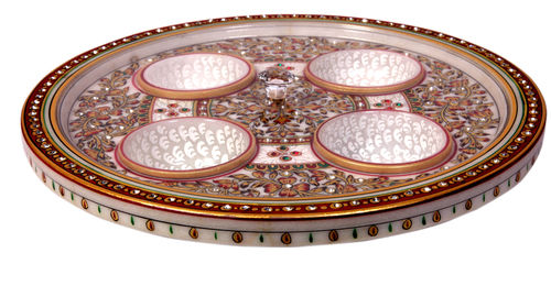 Marble Serving Tray With Lid (AI-06)