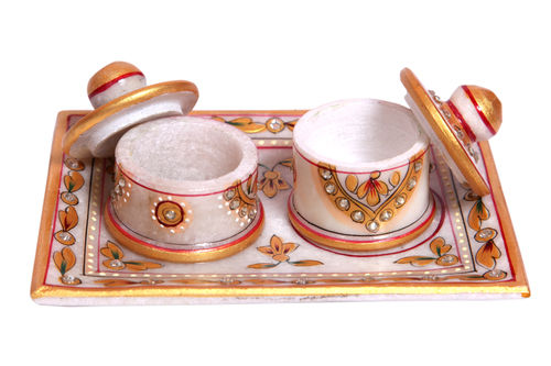 Marble Serving Tray With Lid (AI-07)