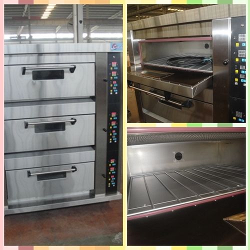 3 Decks 6 Trays Oven