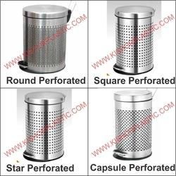 Stainless Steel Perforated Pedal Dustbin