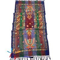 Trendy Jacquard Embroidered Shawls