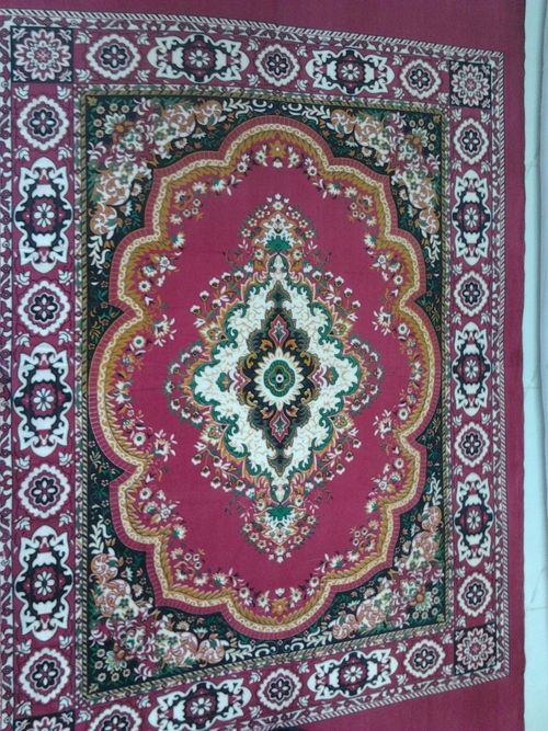 Velvet 4-Side Border Carpet