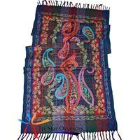 Wool Jacquard Embroidered Shawls Hardness: 40-90