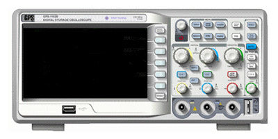 Digital Storage Oscilloscope - 300MHz Bandwidth, 1GSa/s Sample Rate | 5K~2Mpts Memory Depth, 7-Inch TFT-LCD, 12 Languages Supported