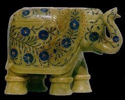 Crafted Elephant Statue