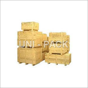 wooden packing cases